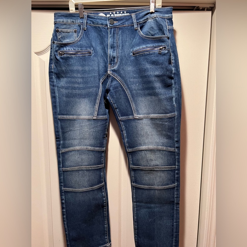 Men’s US Forces denim blue jeans 36 waist 30 length